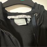 Athleta  Circuit Hoodie Jacket Ruched Black Small Tall Photo 5