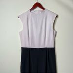 Hutch  Anthropologie Open-Back Jumpsuit size 12 black white one piece Photo 4