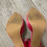 Pink Pointed Toe Satin Pumps Size 7.5 Photo 7