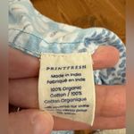 Printfresh  x Anthropologie Pajama Shorts Blue Cheetah print size Large Photo 6