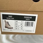 Dr. Martens 1460 Boot, Vintage Taupe Smooth, Women’s US 9, Men’s US 8. NWT. Photo 5