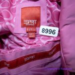 Esprit Vintage‎  Women's Solid Pink Knee-Length Rain Coat, size S Photo 14