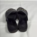 Free People Free‎ People Black Sandals with Gold Chain Photo 3