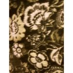 Denim + Company Women's Green Paisley Floral Print V Neck 3/4 Sleeve Top Size M Size M Photo 2