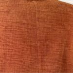 White Birch  Rust Button Down Top Women’s Medium Photo 9
