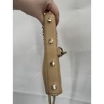 Rebecca Minkoff Crossbody Chain Strap Tan MAC Purse Shoulder Bag Leather Photo 11