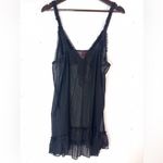 Blu Chic M Romantic Babydoll Sheer Mesh Black Chemise Size M Photo 4