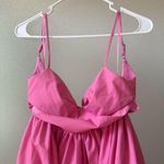 SAU LEE Nova Cutout Maxi Dress Gown in Pink Green Chartreuse Ombre Sz 2 US Photo 4