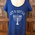 Torrid Hanukkah Tee Lets Get Lit Photo 0