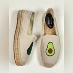 Soludos Jason Polan x  Avocado Natural/Linen Canvas Espadrilles/Woven Size 9 Photo 3