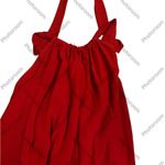 See You Monday  Red Halter Neck‎ Dress Photo 1
