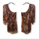 Hello Miss  One‎ Sleeve Dress Feather Print Photo 1