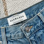 SLVRLAKE London High Rise Straight in Fool For Love Jeans Women’s Size 32 Blue Photo 3