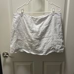 Abercrombie & Fitch Abercrombie Linen Scalloped Skirt  Photo 1