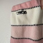 St. John Sport Wool Blend Striped Knit Sleeveless Sweater Size Small Photo 2