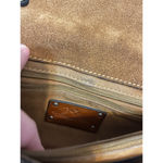 Patricia Nash  SAVINI TOOLED BOHO COWGIRL TURQUOISE LEATHER BAG PURSE Photo 10