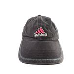 Adidas  Black Adjustable Cotton Cap W/ Pink Logo For Adults Photo 1