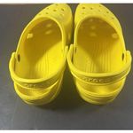Crocs Bright Yellow Classic Clogs M11 W13 Lemon Citrus Slip-on Shoes Comfort Photo 6