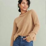 Jenni Kayne  100% Cashmere Fisherman Sweater in Camel Large Photo 4