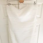 Rebecca Vallance Lily Strapless Ruched Midi Dress Ivory US 10 UK 14 White Photo 5