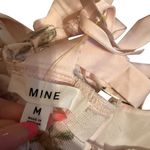 Mine Size M Floral Corset Pastel Pink Bow Strap Feminine Parisian Summer NWT Size M Photo 2