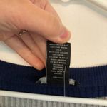 Investments NEW NWT Plus Size Blue Light Blue Black Striped Crew Neck Sweater 1X Photo 6