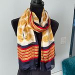 YSL YVES SAINT LAURENT SILK SCARF 🔥🔥🔥 Photo 1