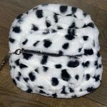 Gilda Paris Faux Fur Mini Backpack Black Photo 0
