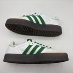 Adidas  Originals Sambae Women's Shoes White/Green, Size 7 Photo 5