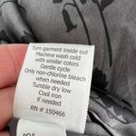 41 Hawthorn Floral Wrap Dress Satin Short Sleeve Gray Black Size MP NWT Photo 10