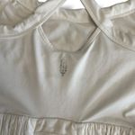 Free People  Movement FP Movement‎ White Romper Small Cross Back Skirted Playsuit Photo 6