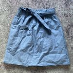 Blue Rain  Women's Light Blue Elastic Waist Tie Ruffle Skirt Sz Small Photo 0