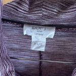 Loft Lounge XS/Small Boxy Flowy Oversized Cowl Neck Purple Pullover Sweater Photo 2