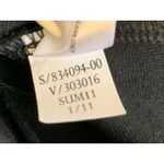 Gap Moto Full Zip Pencil Skirt Women 4 Black Retro Goth Emo Punk Knee Length Photo 7