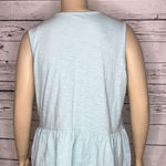 Lane Bryant NWT Size 18/20 Blue w/ Red Heartbreaker Graphic Peplum Hem Tank Top Photo 5