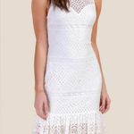 Miami  white lace Midi dress Small Photo 0