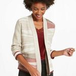 Nic+Zoe  Womens Multicolor Fall Air Cardigan Open Front Sweater Photo 0