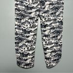 Marine layer  Allison Women’s Pant San Francisco Black White Print Toile Size S Photo 5