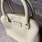 Kate Spade  Ivory Bowler Box Handbag Polka Dot Top Handle Bag​​ Photo 13