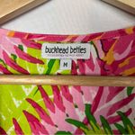 Buckhead Betties Pink & Green Flamingo Feathers Long Sleeve Dress M Photo 40