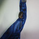 Grass Collection Grass M Turquoise Sapphire Halter Maxi Dress Photo 3