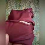 Vintage Scott McClintock mock neck Asian velvet column dress, size 8 Red Photo 12