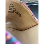 NWOB Altar’d State Hesper Red Multi Wedge Sandal SZ 8.5. Boho/ Tribal / Fabric Photo 8