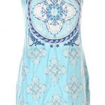 Vineyard Vines Blue and White Silk Dress Photo 0