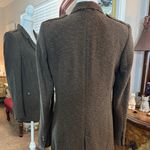 Zara Deep Olive Green Textured Double Photo 4