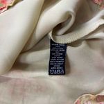 Norton Mcnaughton Vintage  Floral Layered Slip Skirt Green & Coral ~ Size Small 🍄 Photo 5