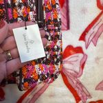 Vera Bradley Quilted Backpack Pink Orange Purple White Multi Pattern Photo 3