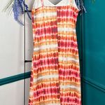 ZARA  Tie Dye Midi Dress Photo 5