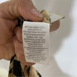 Islander 2X Black Beige Floral Tunic Blouse Top Hawaiian Photo 2