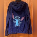 Disney Parks 2024 Lilo & Stitch Women’s Full-Zip Hooded Windbreaker Rain Jacket Photo 5